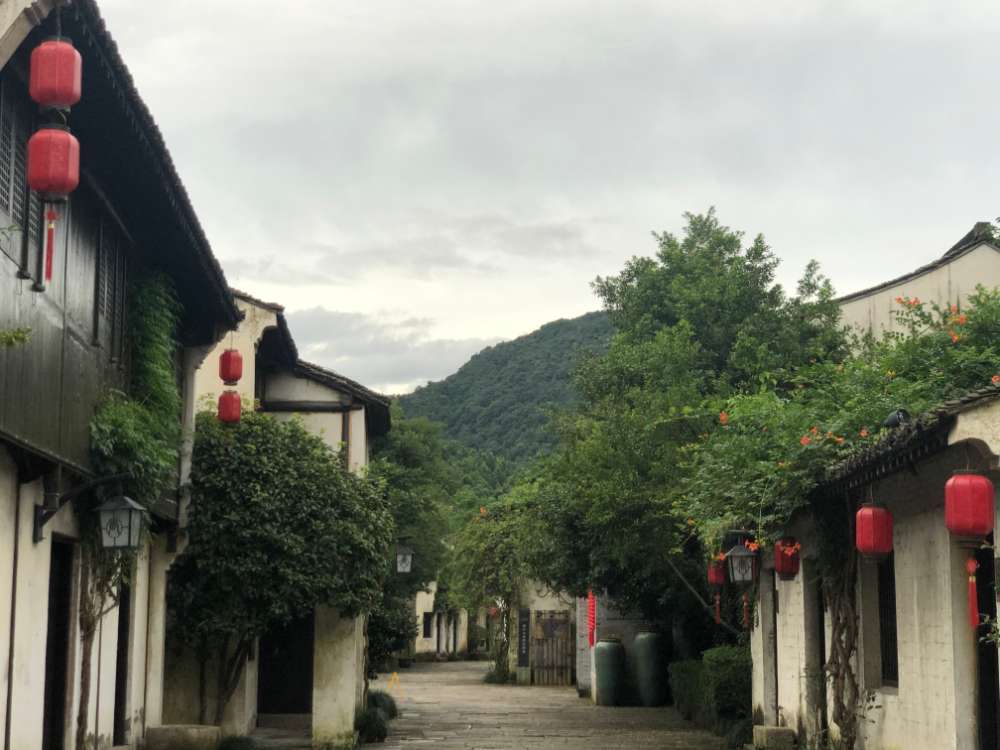 大禹開(kāi)元觀堂文化主題酒店街景